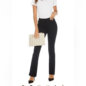 Amazon: Women's Ease into Comfort Barely Bootcut Stretch Dress Pants